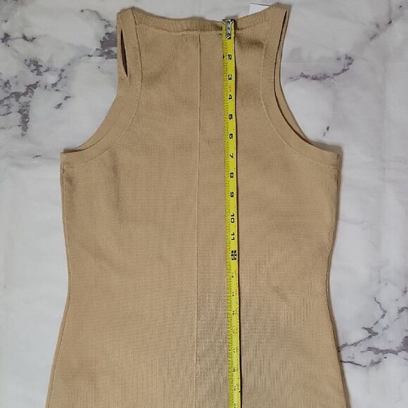 Ann Taylor Tan Midi Dress - Picture 4 of 7